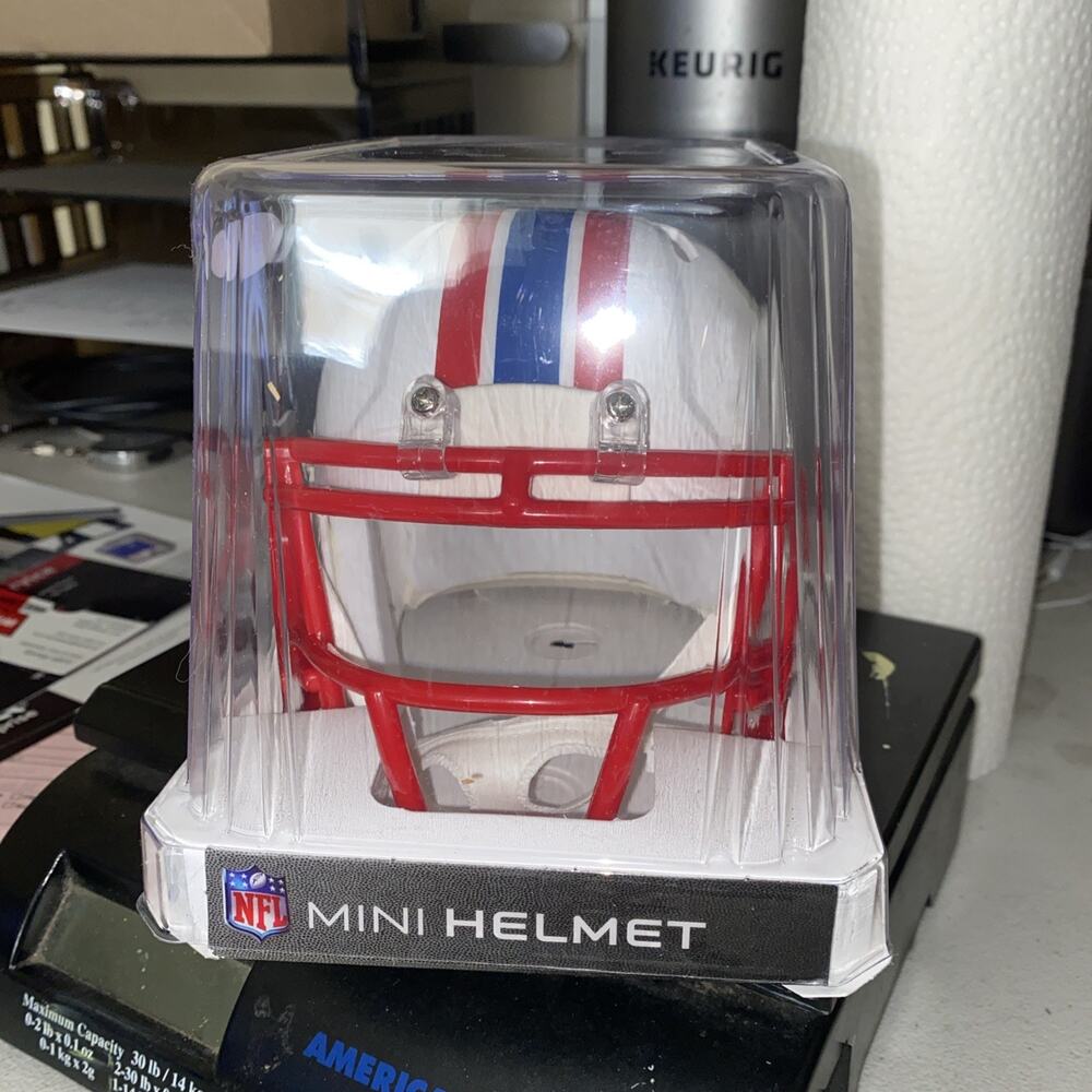 Houston Oilers (1981-1998) Authentic Riddell Speed Mini Helmet - Picture 2 of 3